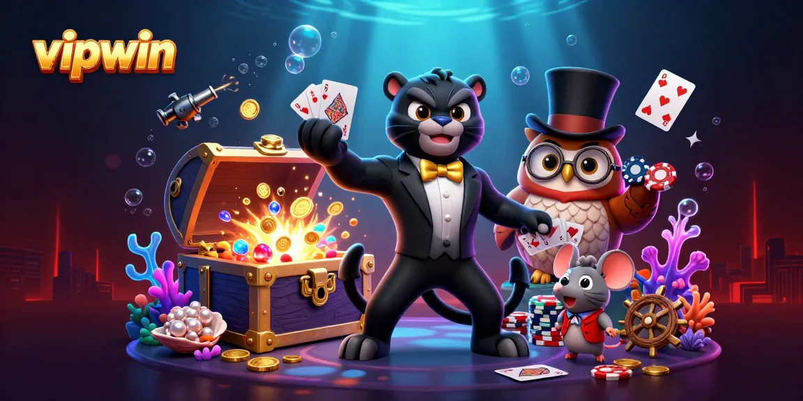 Engage with vipwin and win big at our vibrant underwater-themed casino world!