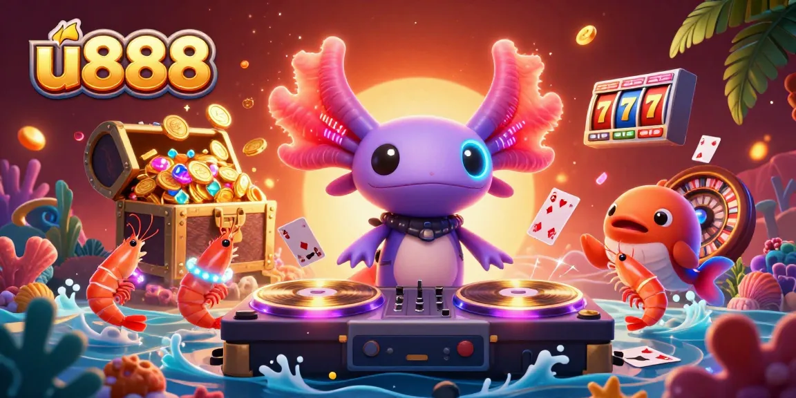 Engage with u888 at the animated underwater casino featuring vibrant characters and thrilling games.